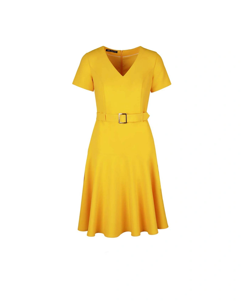 Dress with V-neckline | All products