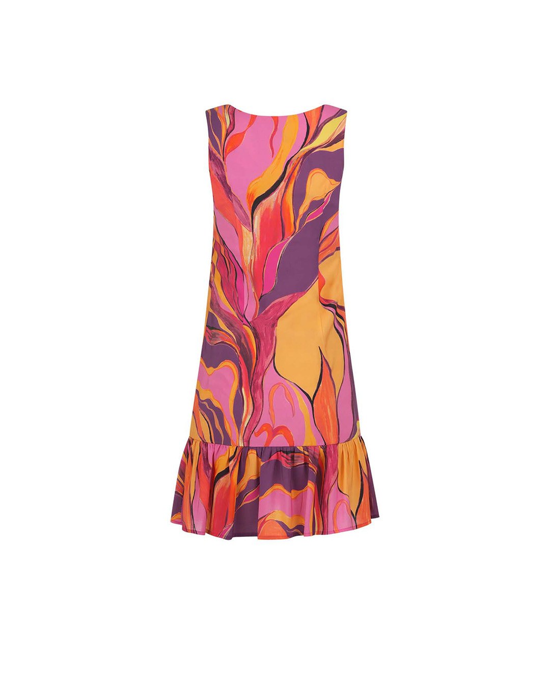 Dress with a ruffle at the lower part | Dresses | Dika.bg - 1 Dress with a ruffle at the lower part | Dresses - 1