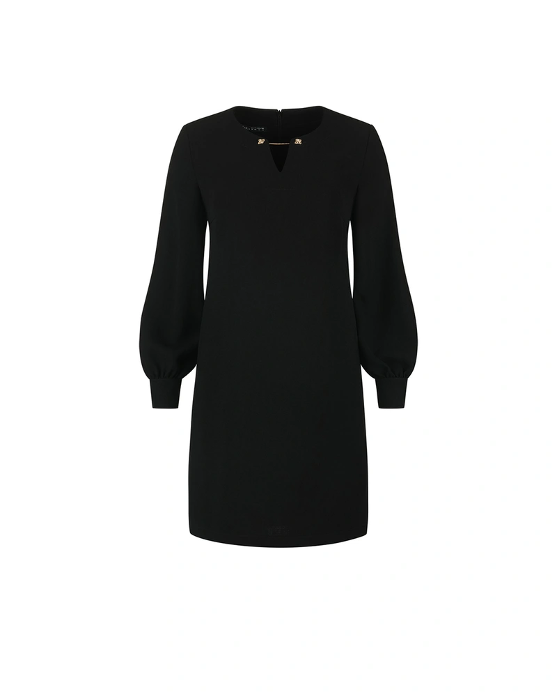 Little black dress with long sleeves | Iconic colors