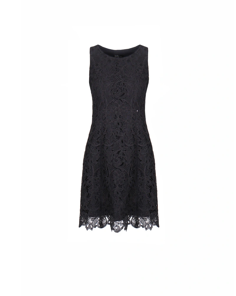 Black sleeveless lace dress | | Dika.bg Black sleeveless lace dress |