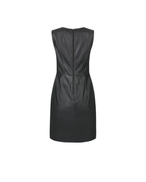 Black leather dress | Leather - 1