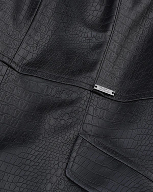 Black leather dress | Leather - 2