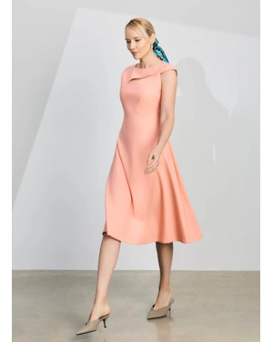 ელეგანტური კაბა ატმისფერ ვარდისფერში | პროდუქტები - 5