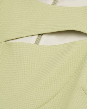 Elegant dress in pastel pistachio | Business - 5