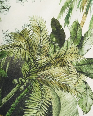 Rochie din in cu imprimeu tropical și căptușeală din viscoză | NOUTATI | Dikastore.ro - 4 Rochie din in cu imprimeu tropical și căptușeală din viscoză | NOUTATI - 4