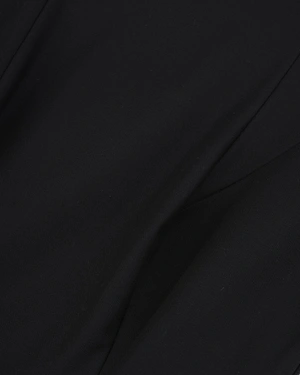 Elegant black dress with a straight silhouette | Dresses - 5