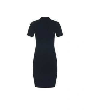 Трикотажна бодикон рокля с индийски принт в горната част | КОЛЕКЦИЯ - 1