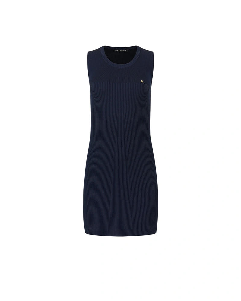 Трикотажна рокля без ръкави | Рокли плетива | Outlet DiKa Трикотажна рокля без ръкави | Рокли плетива