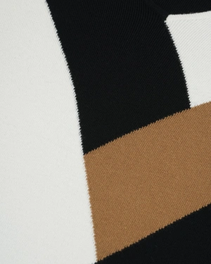 Knit dress with geometric motifs | Knitwear | Dika.ge - 2 Knit dress with geometric motifs | Knitwear - 2