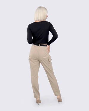 Блуза с асиметрично деколте | Тениски - 4