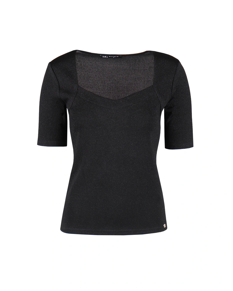 Bluza cu decolteu în stil regal | 