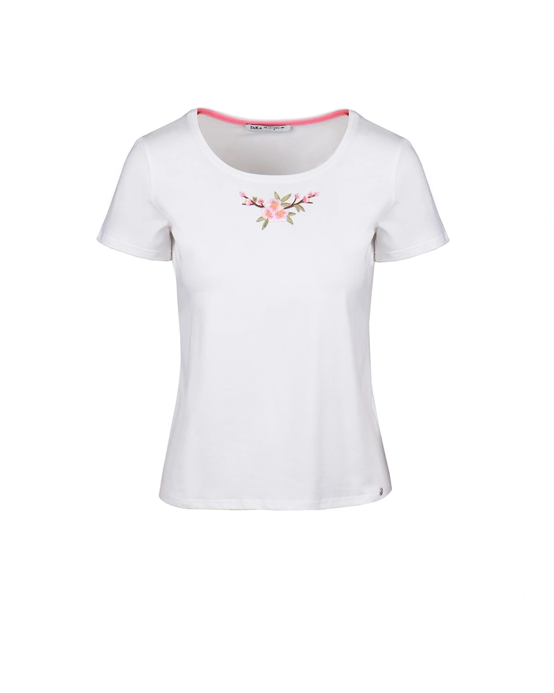 Тениска с мотив цветна бродерия | КОЛЕКЦИЯ ЛЯТО