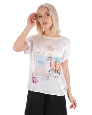 T-shirt with conversational print | SUMMER COLLECTION | Dikastore.ro - 3 T-shirt with conversational print | SUMMER COLLECTION - 3