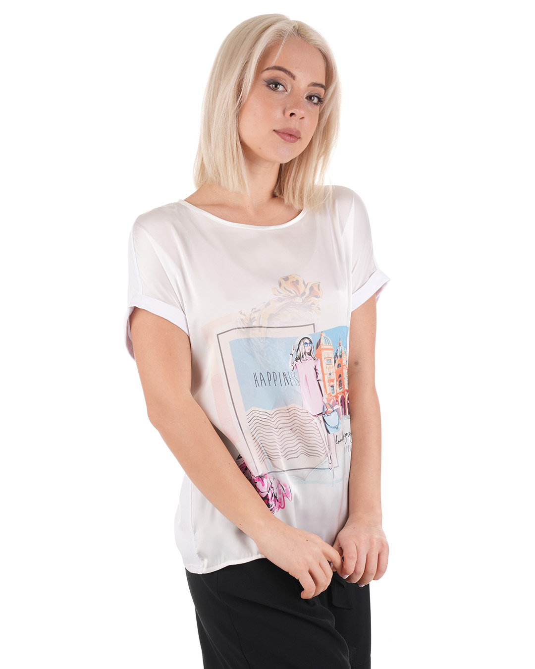 Tricou cu imprimeu tematic | NOUTATI - 4