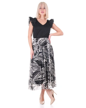 T-shirt with ruffles on the shoulders | All products - 5