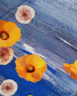 Bluza din vascoza, imprimeu floral | COLECTIE DE VARĂ - 2