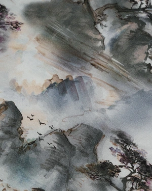 T-shirt with artistic print | T-shirts and Tops - 2