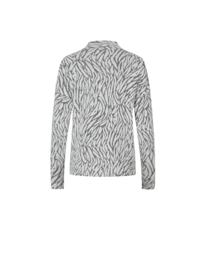 Blouse with animal print | T-shirts and Tops - 1