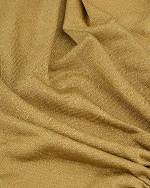 Blouse en tricot vert olive avec drapé | Tshirts et Tops - 2