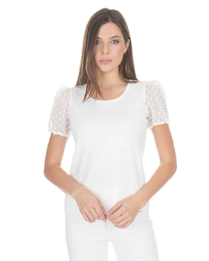 თეთრი მაისური ლიოცელისა და ბამბისგან | მაისურები და ტოპები | Dika.ge - 1 თეთრი მაისური ლიოცელისა და ბამბისგან | მაისურები და ტოპები - 1