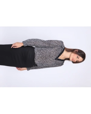 Блуза с копринен бленд | Блузи и Ризи - 5