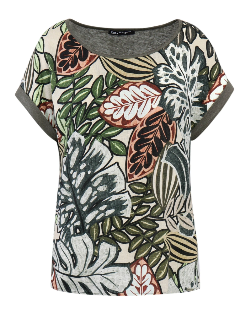 Viscose and linen blouse | Blouses and Shirts