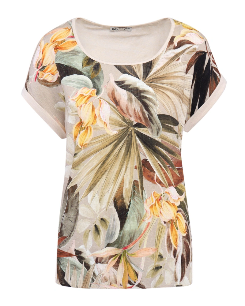 Viscose and linen blouse | All products