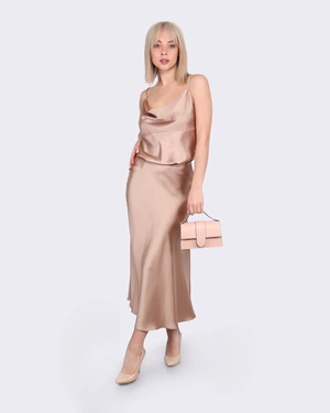 Top din satin cu bretele | Toate produsele | Dikastore.ro - 2 Top din satin cu bretele | Toate produsele - 2