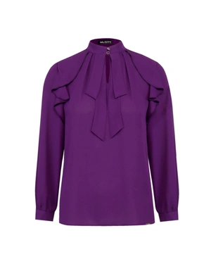 Blouse with teardrop opening | | Dika.bg - 1 Blouse with teardrop opening | - 1