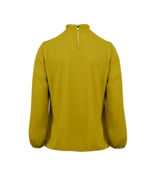 Blouse with pleated set |  - 1