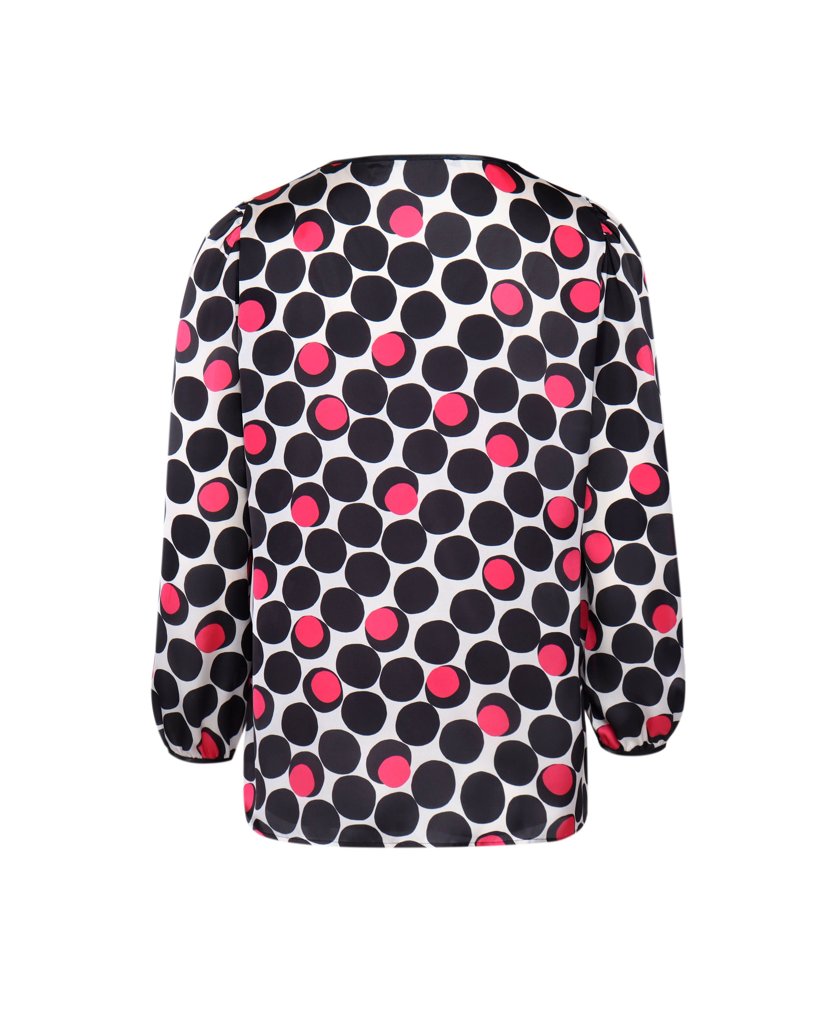 Blouse with a geometric motif | WINTER | Dika.bg - 2 Blouse with a geometric motif | WINTER - 2