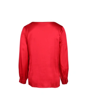 Блуза с район и вискоза | Всички продукти - 1