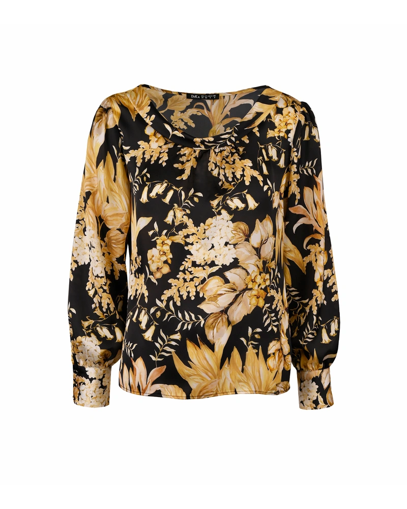 Блуза с флорални мотиви | Блузи и Ризи
