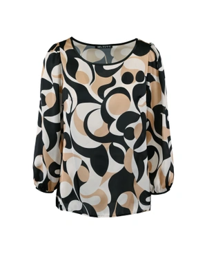 Earthy tones blouse | All products | Dikastore.ro Earthy tones blouse | All products
