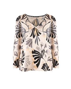 Блуза със стилизиран мотив | | Dika.bg Блуза със стилизиран мотив |