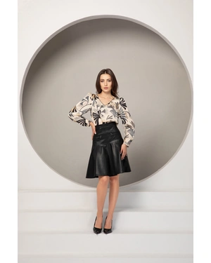 Блуза със стилизиран мотив | | Dika.bg - 3 Блуза със стилизиран мотив | - 3