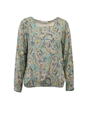 Blouse with paisley motif | All products