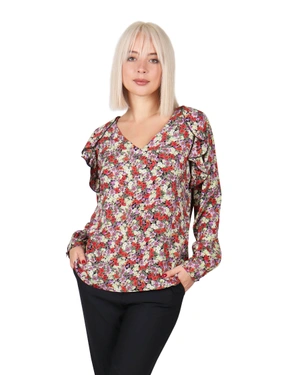 Floral rayon viscose blouse | Blouses and Shirts - 2