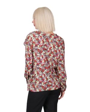 Floral rayon viscose blouse | Blouses and Shirts - 3