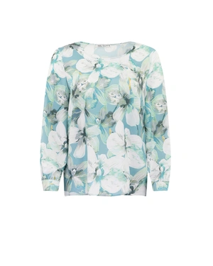 Blouse with floral print | Blouses | Dikastore.ro Blouse with floral print | Blouses