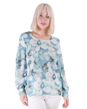 Blouse with floral print | Blouses | Dikastore.ro - 3 Blouse with floral print | Blouses - 3