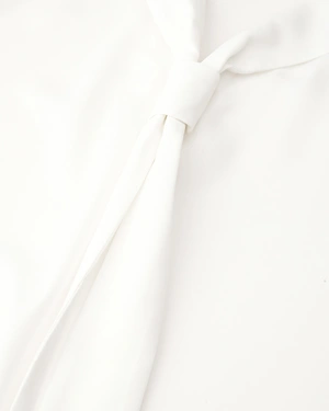 Top with scarf collar | Blouses | Dikastore.ro - 2 Top with scarf collar | Blouses - 2