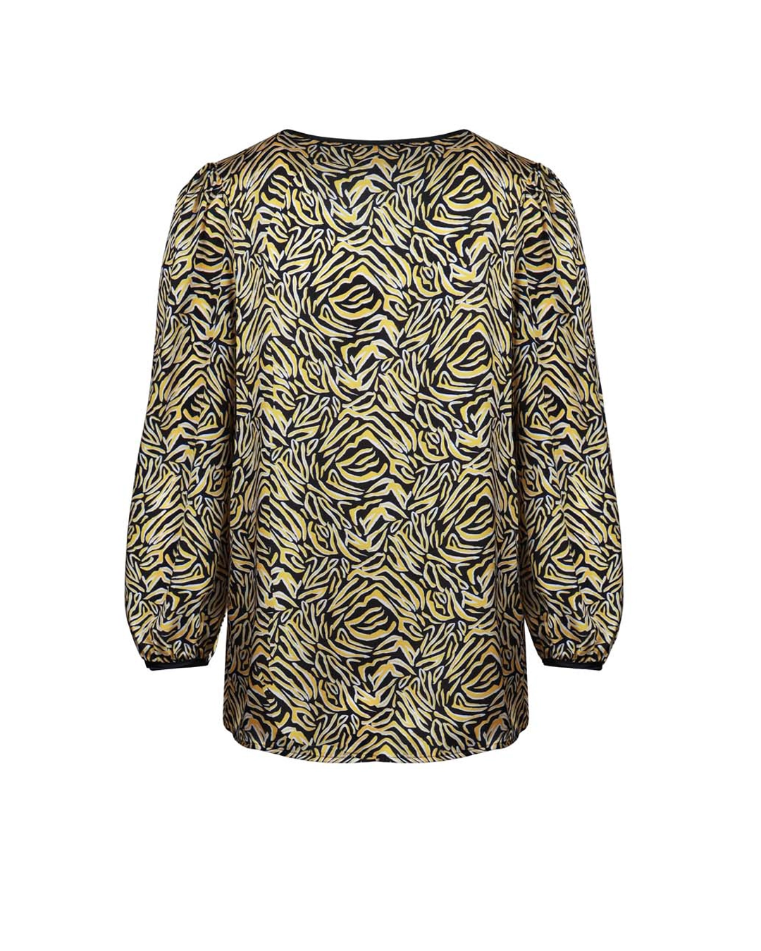 Blouse with an abstract print | Iconic colors | Dikastore.ro - 3 Blouse with an abstract print | Iconic colors - 3