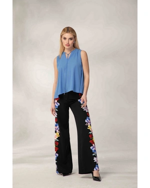 Blouse with keyhole opening | SUMMER COLLECTION - 3