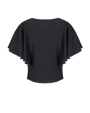Elegant black blouse with batwing sleeves | All products | Dika.ge - 4 Elegant black blouse with batwing sleeves | All products - 4