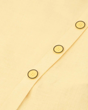 Svetlo žuta bluza bez rukava od 100% konoplje | Svi proizvodi - 2