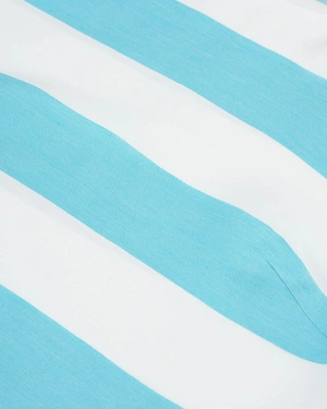 Bluza de vara cu dungi turcoaz si albe | COLECTIE DE VARĂ | Dikastore.ro - 2 Bluza de vara cu dungi turcoaz si albe | COLECTIE DE VARĂ - 2