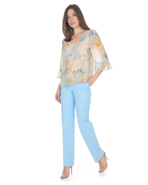 Spring blouse made of 100% rayon in pastel tones | NEW - 3