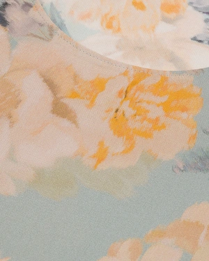 Spring blouse made of 100% rayon in pastel tones | NEW - 5