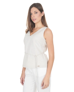 თხელი საზაფხულო ბლუზა ბამბისა და ლინენისგან, ბუნებ | ყოველდღიური | Dika.ge - 1 თხელი საზაფხულო ბლუზა ბამბისა და ლინენისგან, ბუნებ | ყოველდღიური - 1